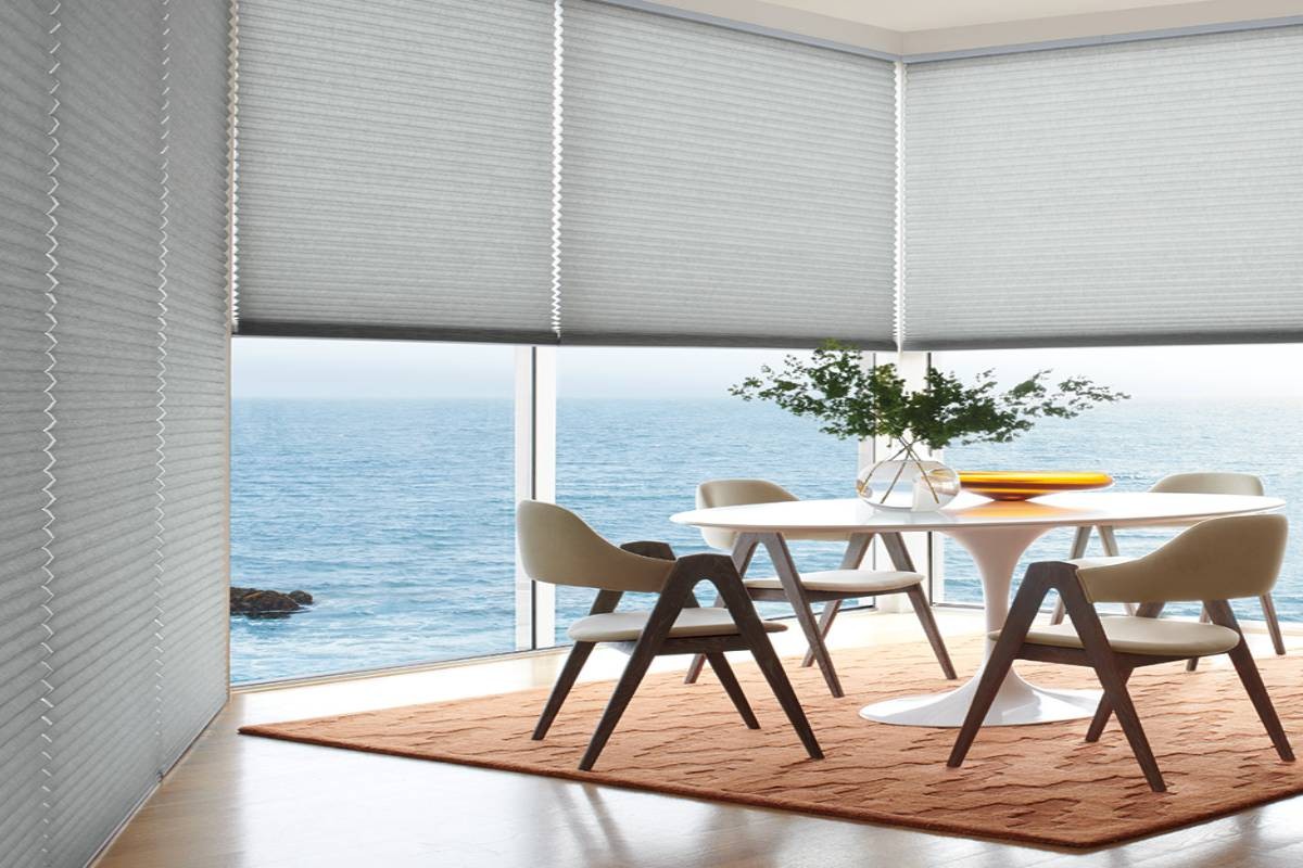 Hunter Douglas Duette® Honeycomb Shades, energy-efficient honeycomb shades, cellular shades, honeycomb shades, near Jupiter, Florida (FL)