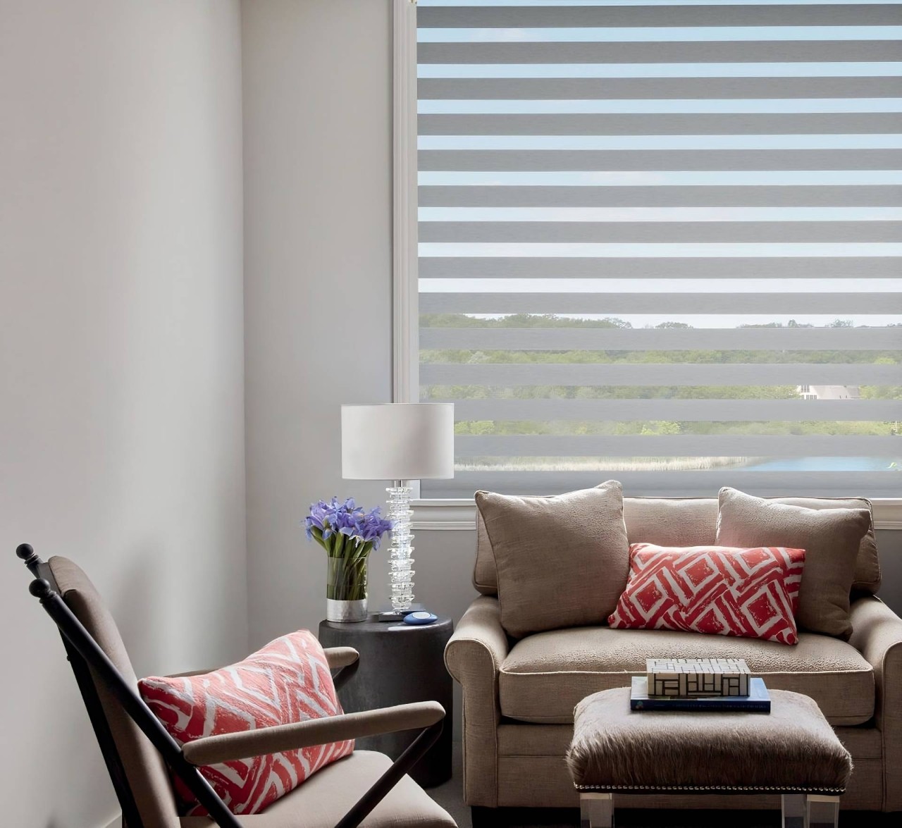 Hunter Douglas Designer Banded Shades near Jupiter, FL